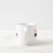 Toekomstige oma Gifts Espresso Kop (Achterkant)