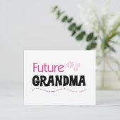 Toekomstige oma-overhemden en -cadeaus briefkaart (Staand voorkant)