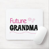 Toekomstige oma-overhemden en -cadeaus muismat (Met muis)
