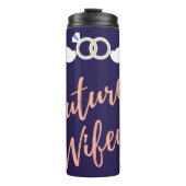 Toekomstige onbewerkte Tortelduifjes Thermosbeker (Voorkant)