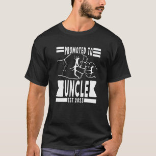 Toekomstige oom gepromoveerd tot oom 2023 neef coo t-shirt