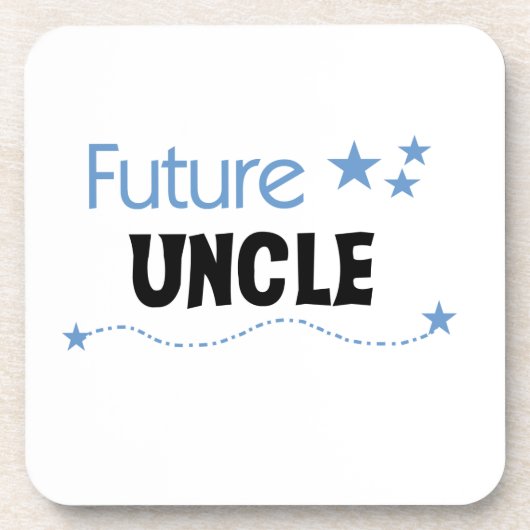 Toekomstige oom Gifts Drankjes Onderzetter (Voorkant)