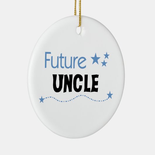 Toekomstige oom Gifts Keramisch Ornament (Rechts)