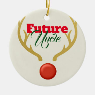 Toekomstige oom keramisch ornament