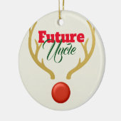 Toekomstige oom keramisch ornament (Links)