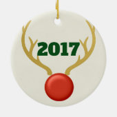Toekomstige oom keramisch ornament (Achterkant)