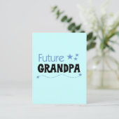 Toekomstige opa-shirts en cadeaus briefkaart (Staand voorkant)