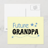 Toekomstige opa-shirts en cadeaus briefkaart (Voorkant / Achterkant)
