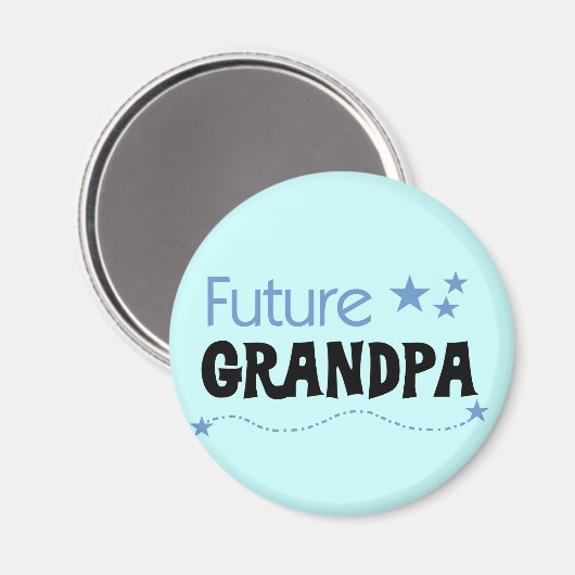 Toekomstige opa-shirts en cadeaus magneet (Voorkant / Achterkant)