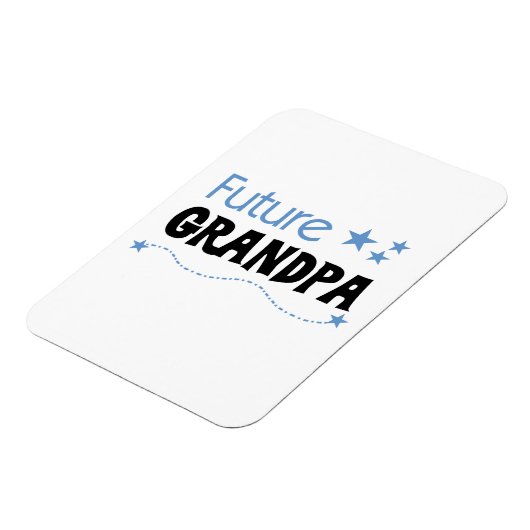 Toekomstige opa-shirts en cadeaus magneet (Linkerzijde)