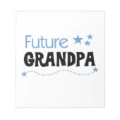 Toekomstige opa-shirts en cadeaus notitieblok (Voorkant)