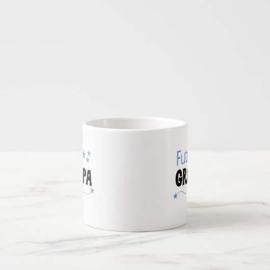 Toekomstige opa-shirts en cadeautjes espresso kop (Voorkant)