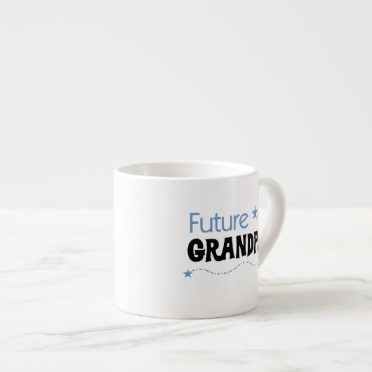 Toekomstige opa-shirts en cadeautjes espresso kop (Voorkant rechts)
