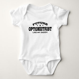 Toekomstige optometrist als mijn Baby T-shirt voor