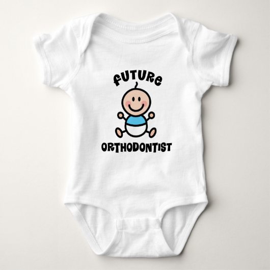 Toekomstige Orthodontist Baby Gift Romper (Voorkant)