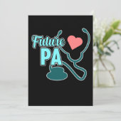 Toekomstige PA Physician Assistant Geneeskunde Stu Kaart (Staand voorkant)