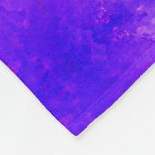 Toekomstige Paarse marmer van de verpleegster Stet Fleece Deken (Hoek)