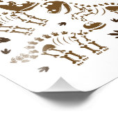 Toekomstige paleontoloog Paleontology Dinosaur Bot Foto Afdruk (Hoek)