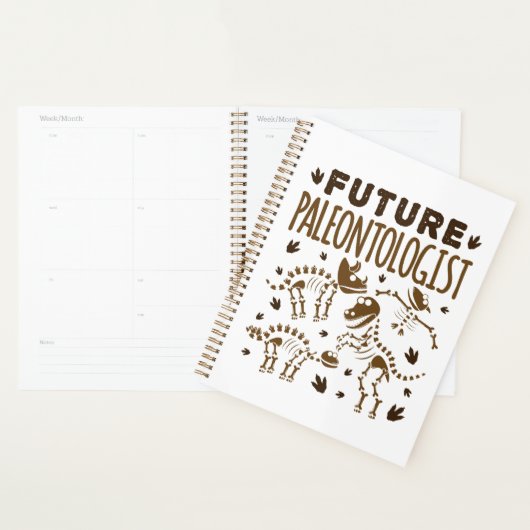 Toekomstige paleontoloog Paleontology Dinosaur Bot Planner (Display)