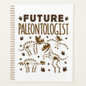 Toekomstige paleontoloog Paleontology Dinosaur Bot Planner (Voorkant)