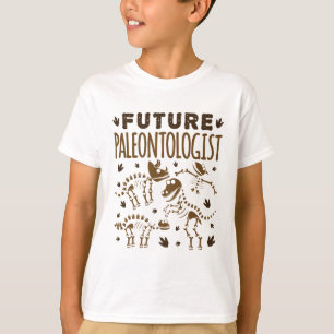 Toekomstige paleontoloog Paleontology Dinosaur Bot T-shirt
