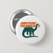 Toekomstige paleontoloog ronde button 5,7 cm (Voorkant /achterkant)