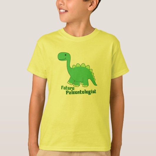 Toekomstige paleontoloog t-shirt (Voorkant)