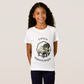 Toekomstige paleontoloog t-shirt (Voorkant volledig)