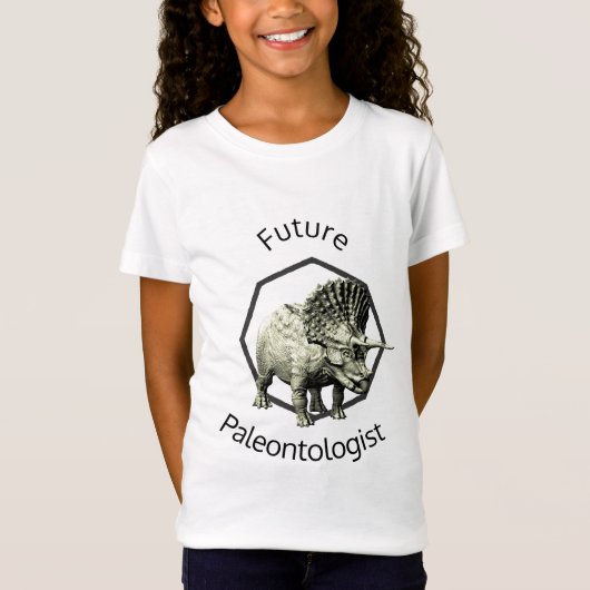 Toekomstige paleontoloog t-shirt (Voorkant)