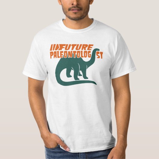 Toekomstige paleontoloog t-shirt (Voorkant)