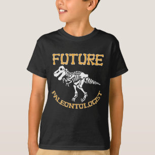 Toekomstige paleontoloog Trex Tyrannosaurus Dinosa T-shirt
