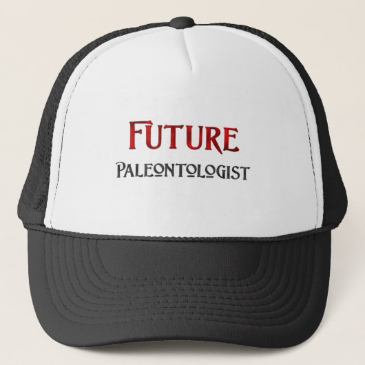 Toekomstige paleontoloog trucker pet (Voorkant)
