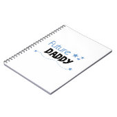 Toekomstige papa geschenken notitieboek (Linkerzijde)