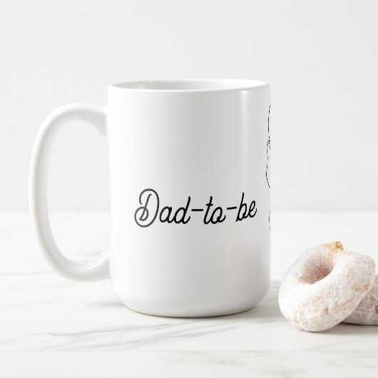 Toekomstige papa koffiemok (Met donut)