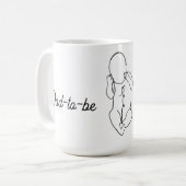 Toekomstige papa koffiemok (Voorkant links)