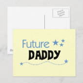 Toekomstige papa-shirts en cadeautjes briefkaart (Voorkant / Achterkant)