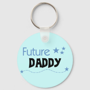 Toekomstige papa-shirts en cadeautjes sleutelhanger