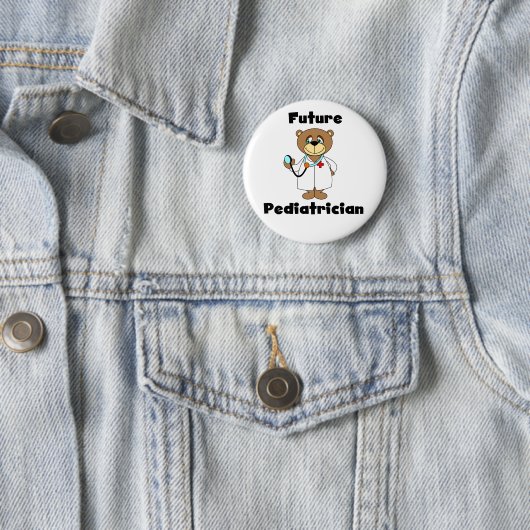 TOEKOMSTIGE PEDIATRICIAN RONDE BUTTON 5,7 CM (In situ)