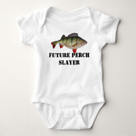 Toekomstige Perch Slayer Vist Baby Shirt