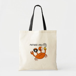 Toekomstige persoonlijke cadeau voor Pirate Cute C Tote Bag