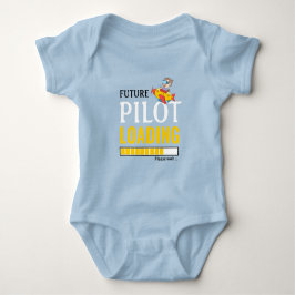 Toekomstige Piloot Leuke Gepersonaliseerde Unisex Romper