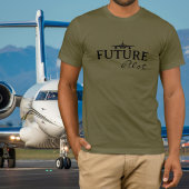Toekomstige Piloot Student Piloot Aviator Eenvoudi T-shirt