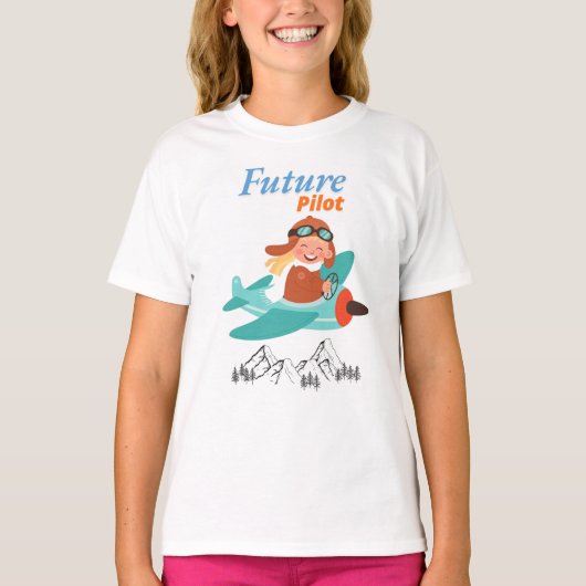 Toekomstige Piloot T-shirt (Voorkant)