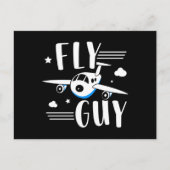 Toekomstige Piloot - Vliegen Met Kinderen - Vliegt Briefkaart (Voorkant)