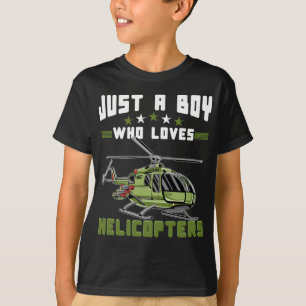 Toekomstige piloot voor helikopters t-shirt