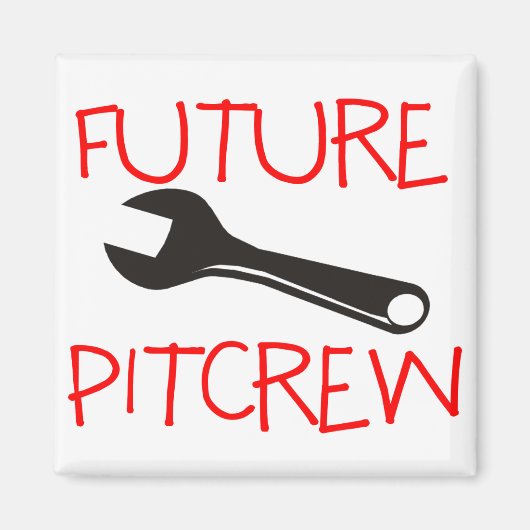 Toekomstige Pitcrew Magneet (Voorkant)