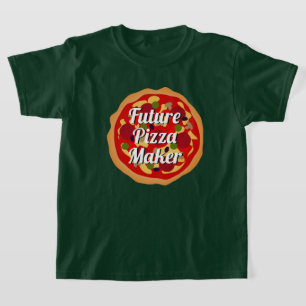 Toekomstige Pizza Maker grappig shirt van het ital