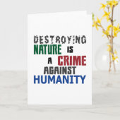 Toekomstige planeet Aarde CO2 Wereldwijde Gift Kaart (Gele Bloem)