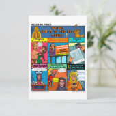 Toekomstige planeet van de films van Apes Bedankkaart (Staand voorkant)