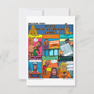 Toekomstige planeet van de films van Apes Bedankkaart